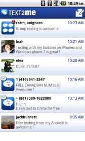 download Text2Me - Free SMS apk